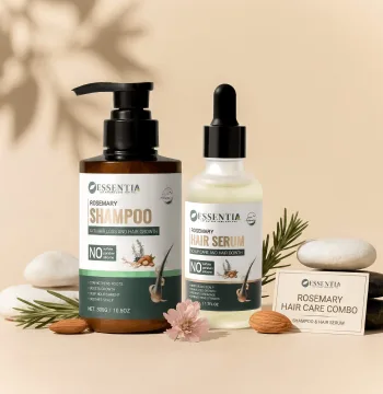 Rosemary Anti-Hair Loss & Hair Growth Combo – Sulfate free Shampoo 300g + Serum 50ml
