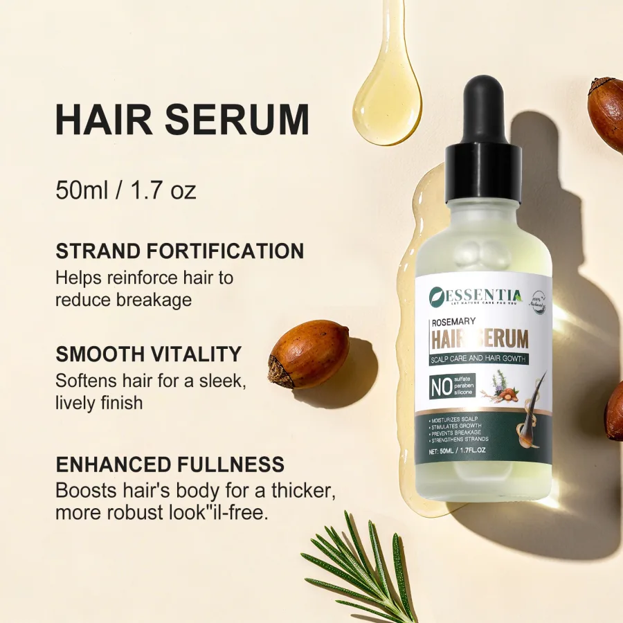 Rosemary Hair Growth Serum – Lightweight, Less Hair Fall & Healthy Scalp (50ml)